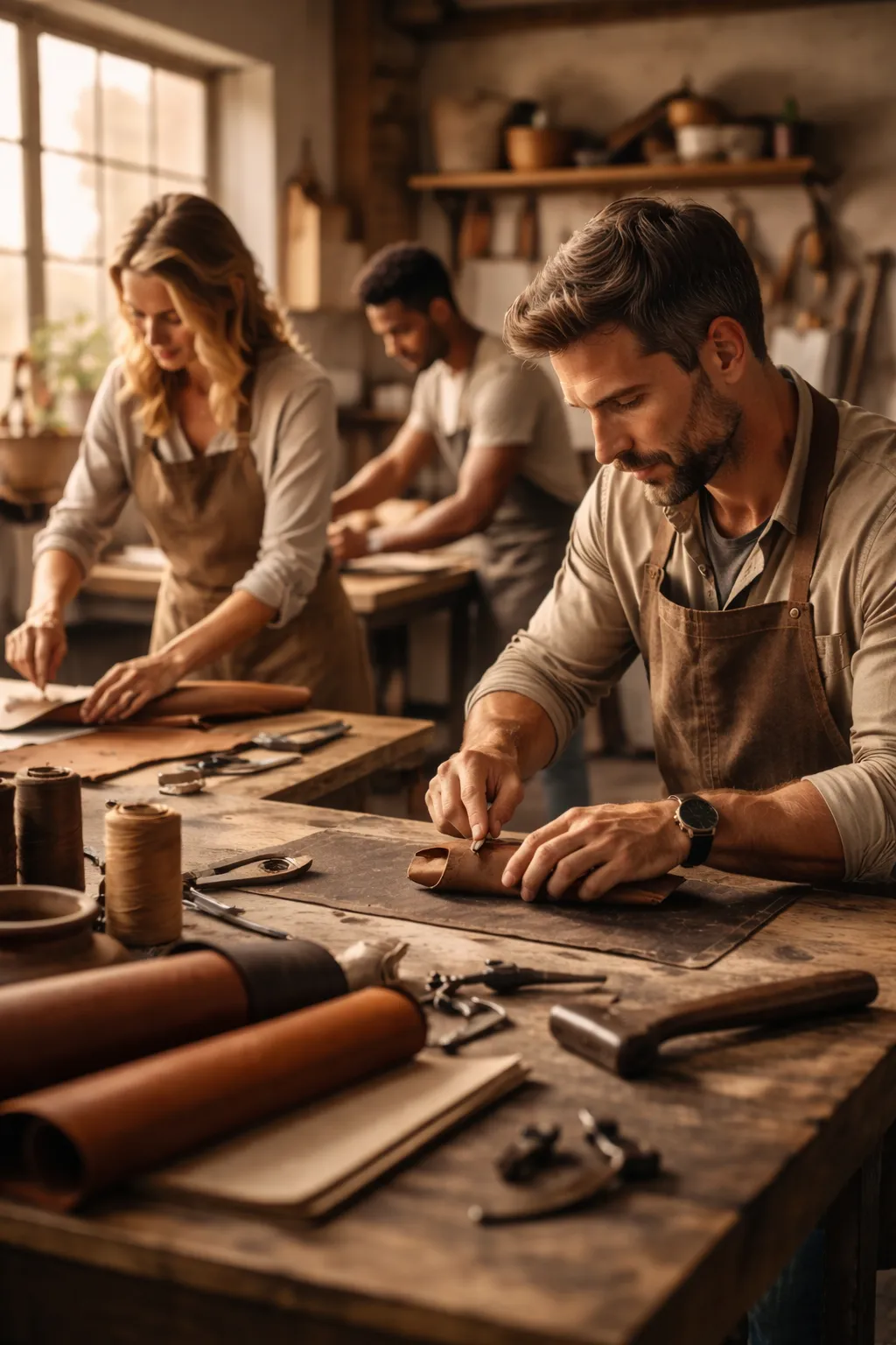 Equipe de petite entreprise